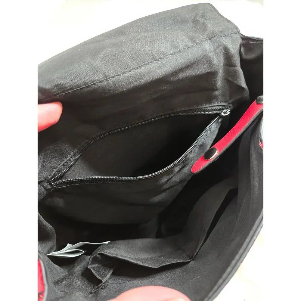 Hot Topic South Side Serpents Riverdale Red Faux Leather Mini Backpack